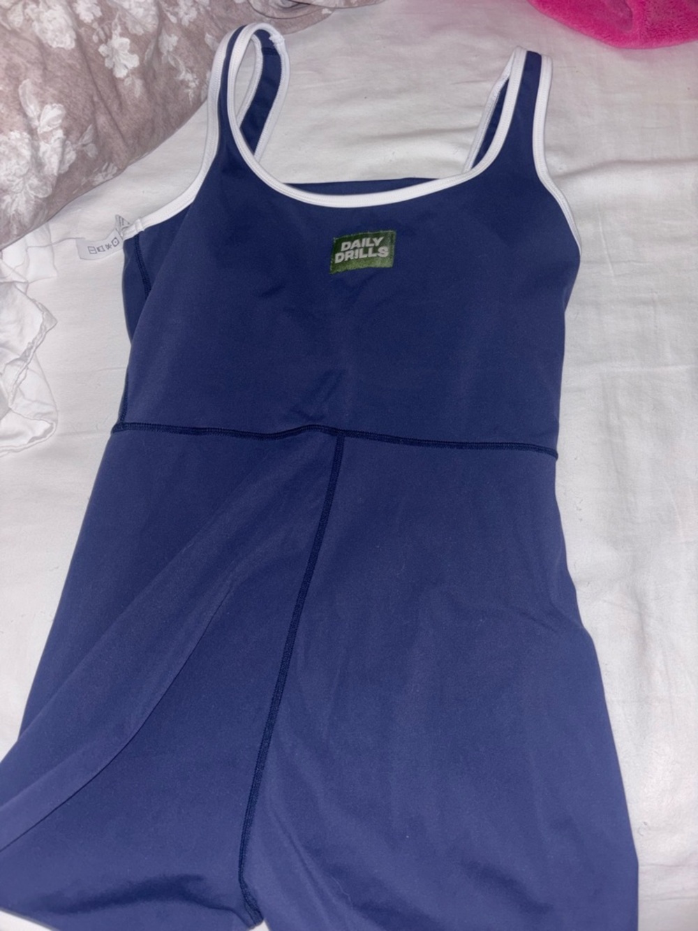 Daily Drills Navy One-Piece